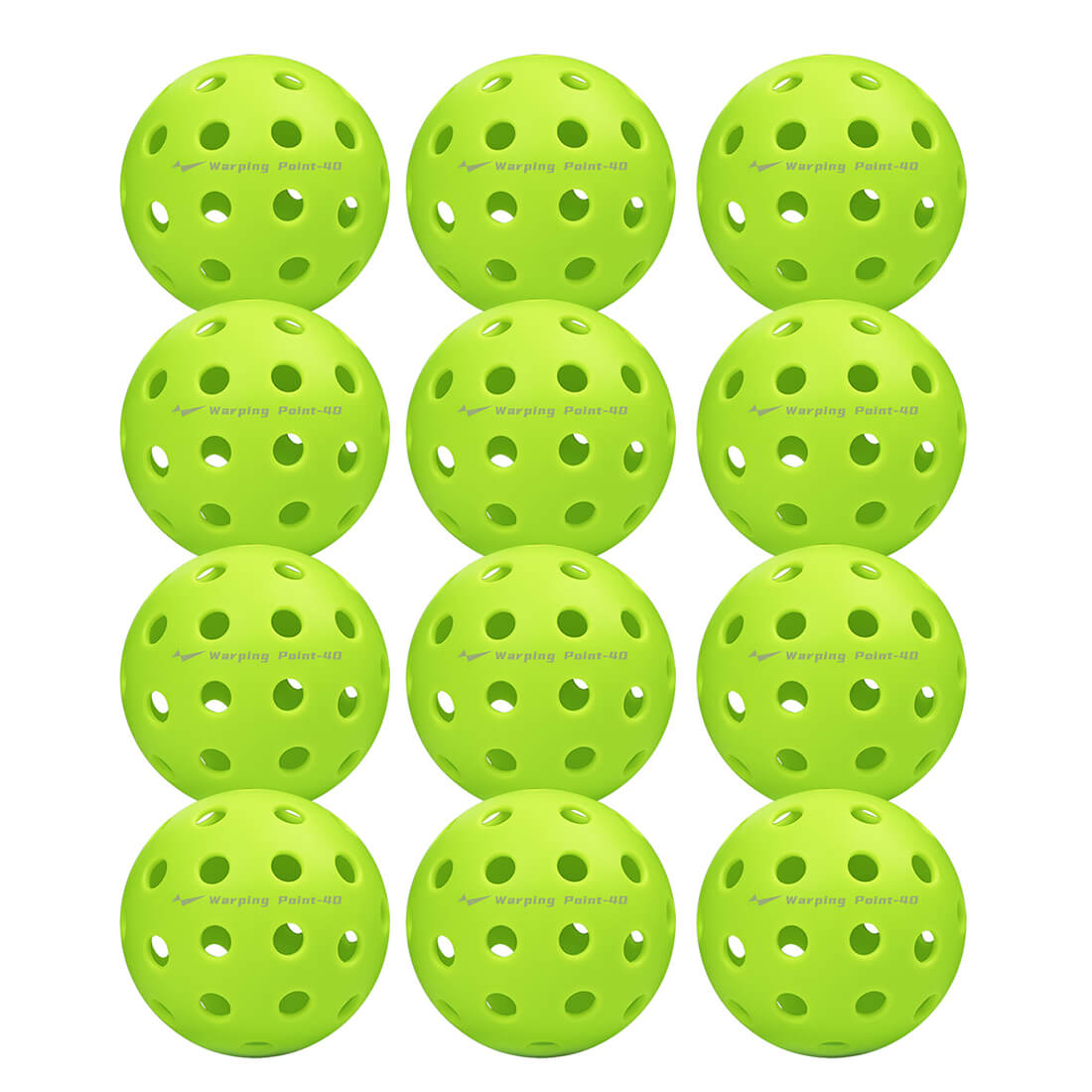 Outdoor Practice Pickleballs - Green